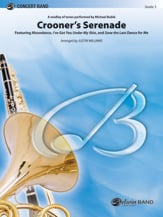 Crooner's Serenade Concert Band sheet music cover Thumbnail